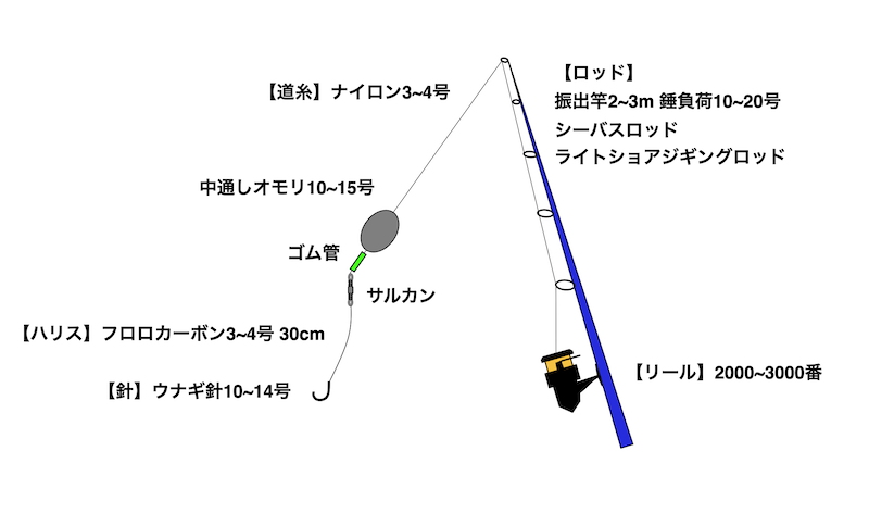 シンプルな仕掛けで可能 夏の夜はブッコミ釣りでアナゴを狙おう 全国釣り紀行