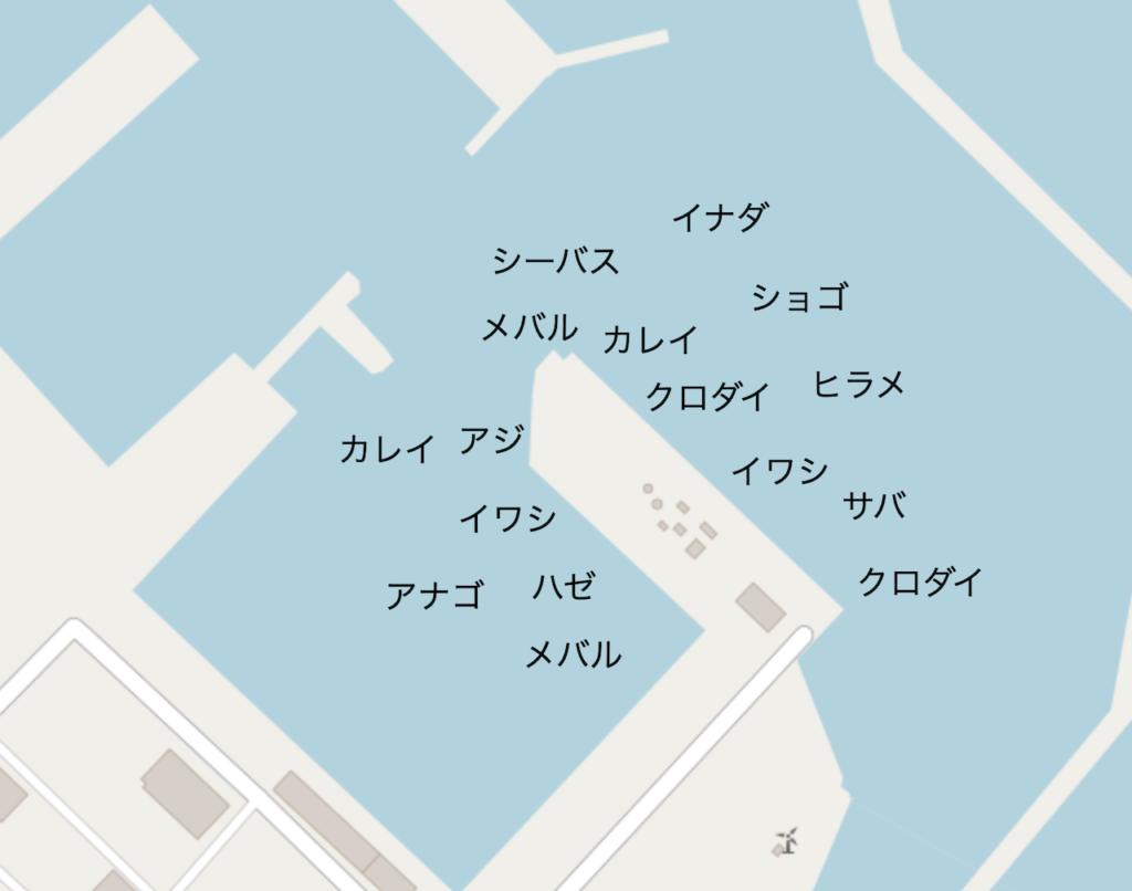 波崎新港 広大な岸壁で青物やヒラメ狙いも可能 ポイント 釣れる魚情報まとめ Fujiの釣りライフ